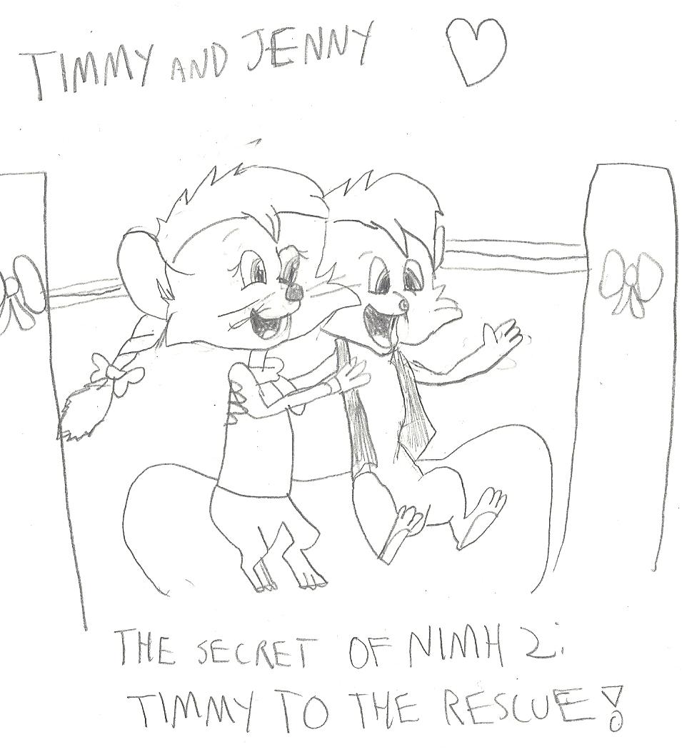 Timmy and Jenny <3 by waluigiguy22