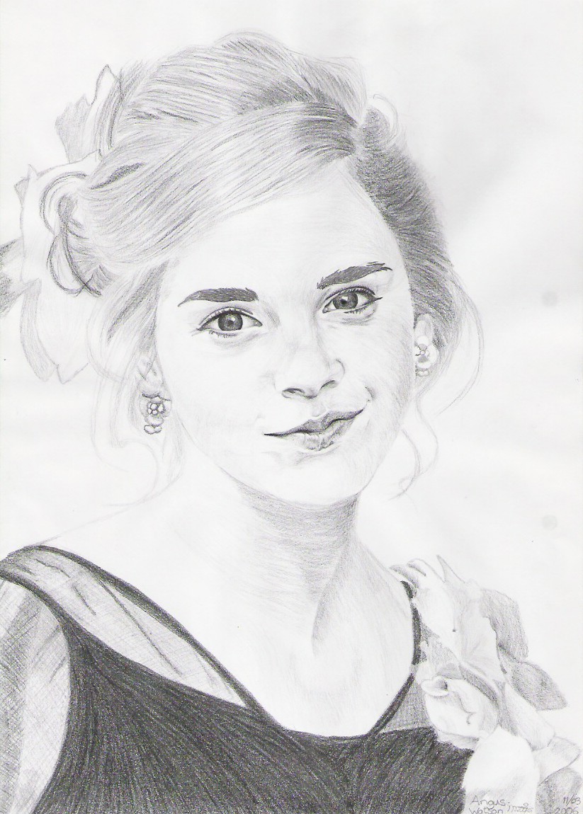 Emma Watson by watsonangus
