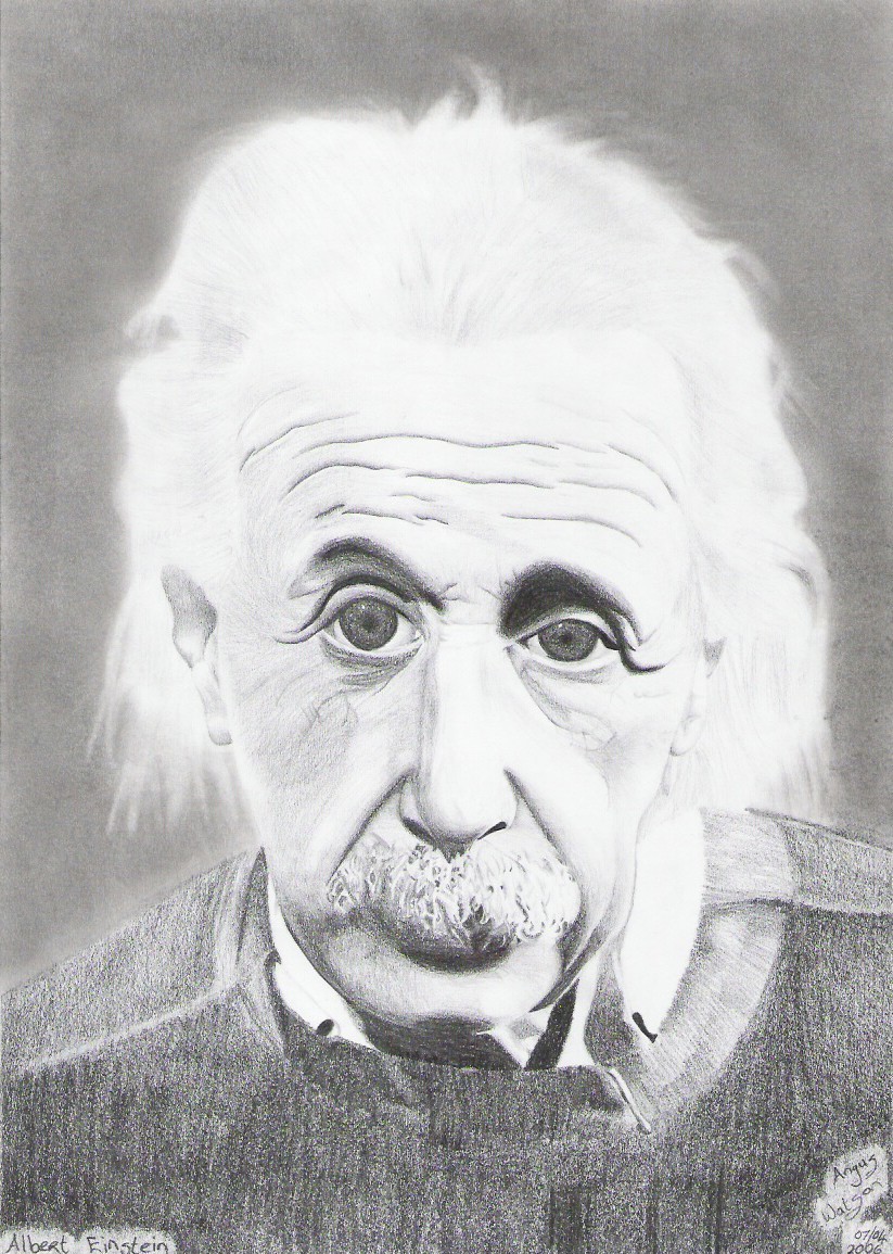 Albert Einstein by watsonangus