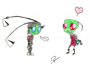 KAT and Zim by weewoo