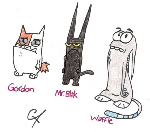 my first Catscratch drawing by weewoo
