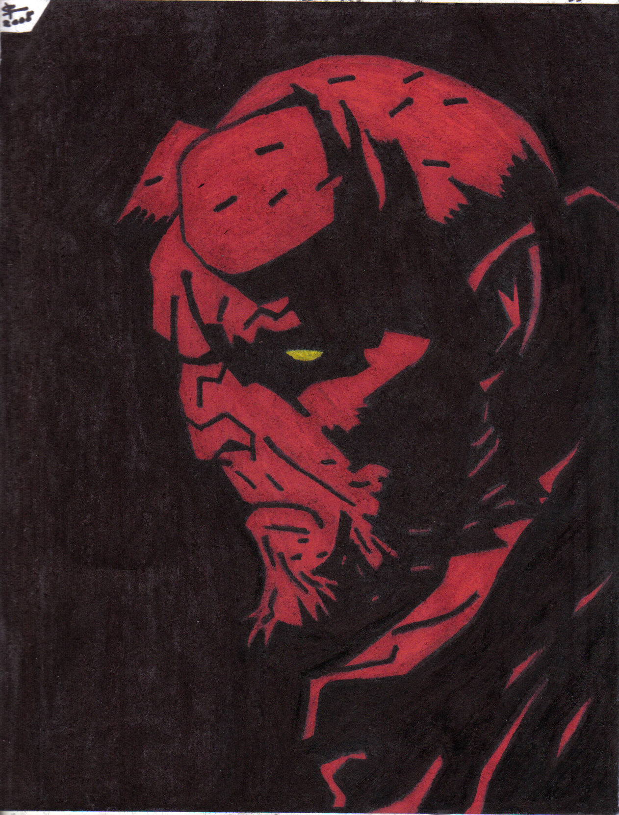 Hellboy by weewoo