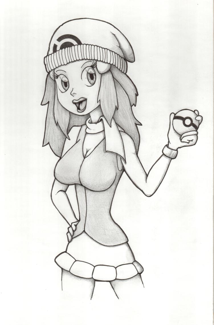 Dawn/Hikari of Pokemon by weezlcheez