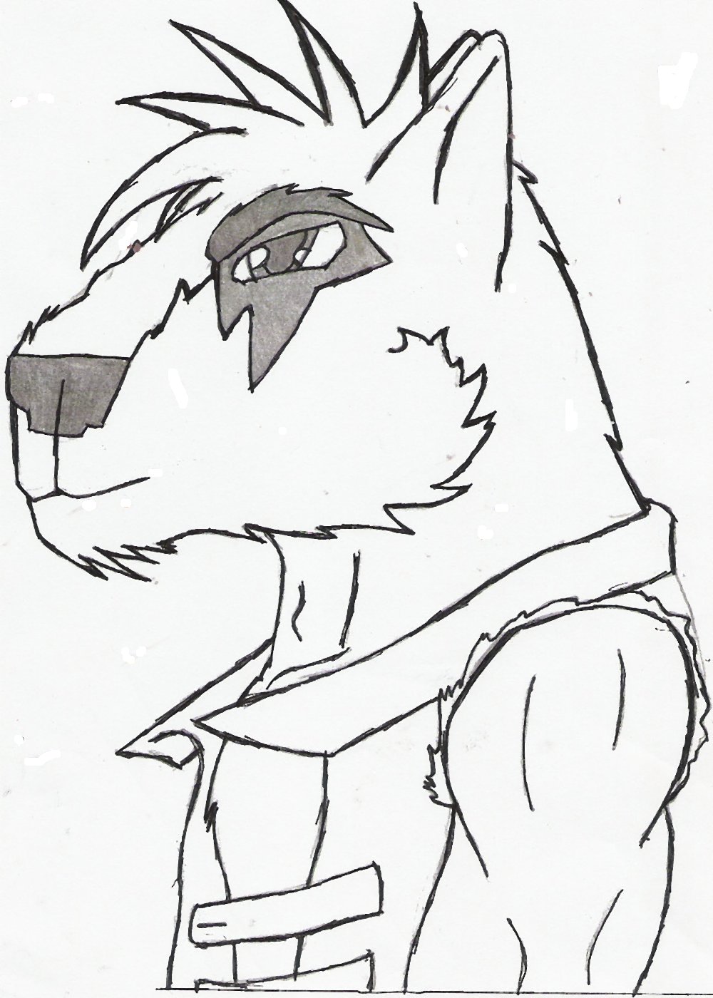 sad wolf by werewolves_of_darkness_and_lig