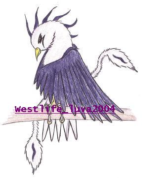 Pink & Purple phoenix by westlife_luva2005