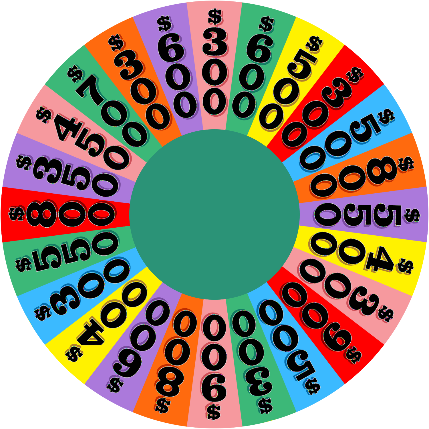 Arcade Wheel of Fortune by wheelgenius