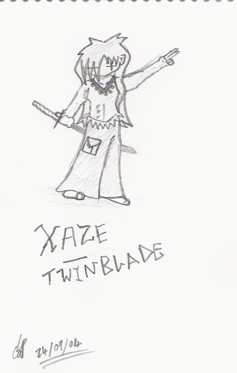 Kaze Twinblade by when_ever_I_am_sad_I_eat