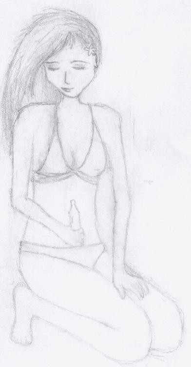 Bikini girl by whiteislemaiden