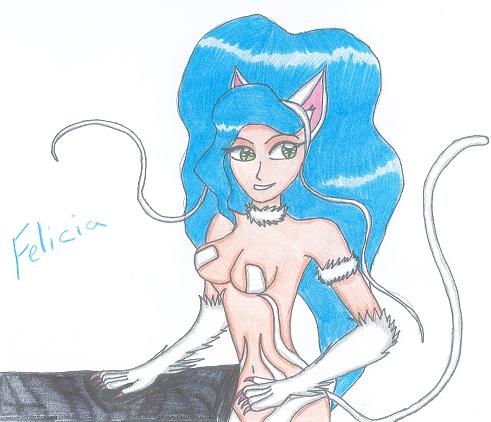 felicia from darkstlkers by whitekitten