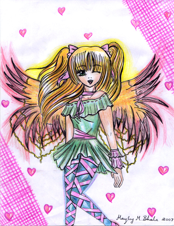 Love Angel by wiccamewcandy