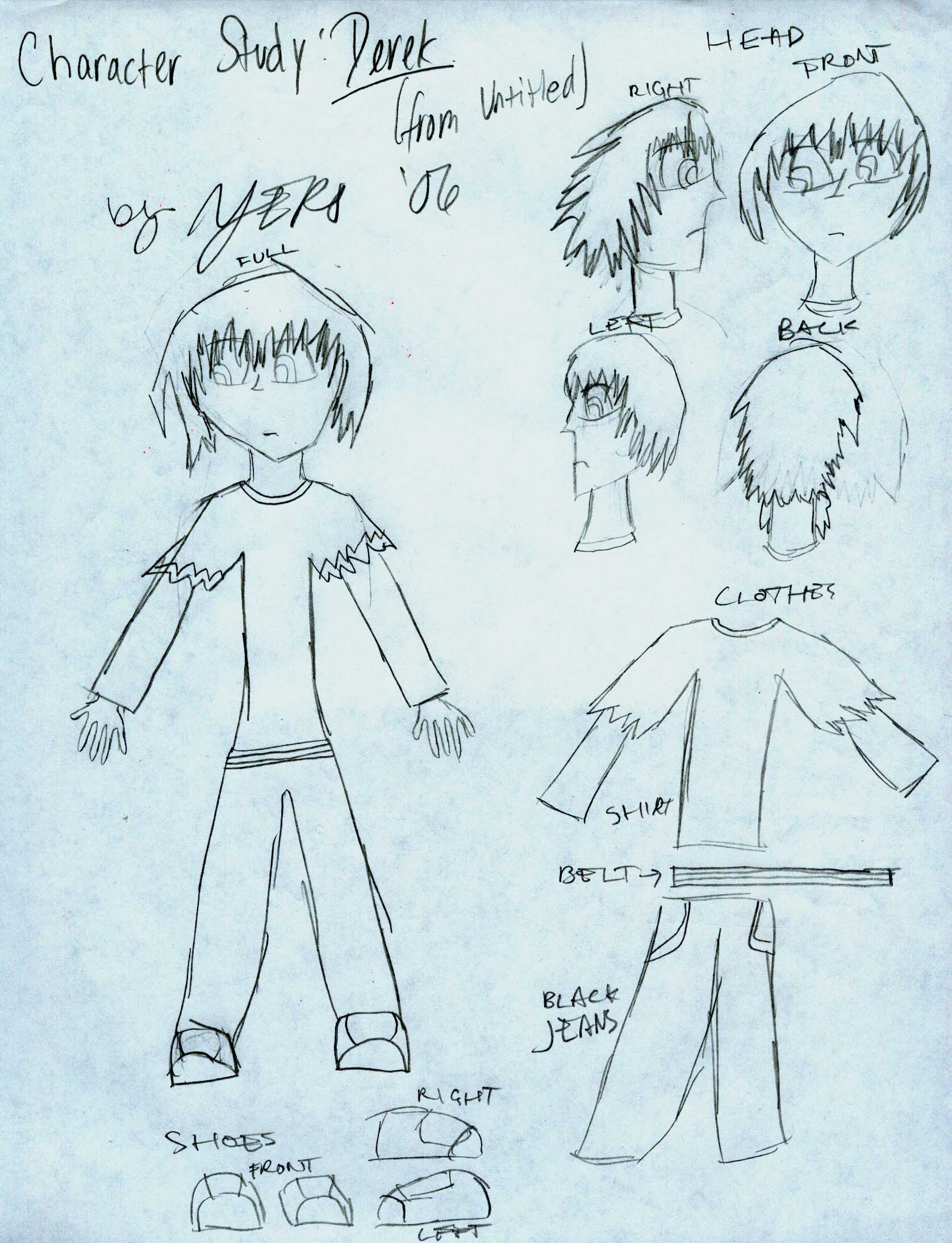 "Derek: Character Study"  sketch by wickedobsessed