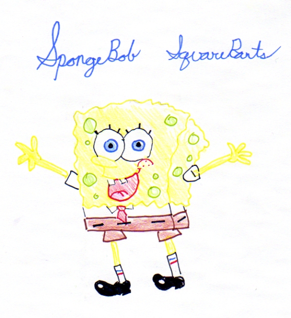Spongebob loooking all...HAPPY! by wild_spirit