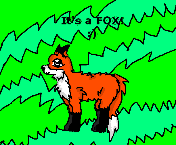 Cartoony Fox by wild_spirit