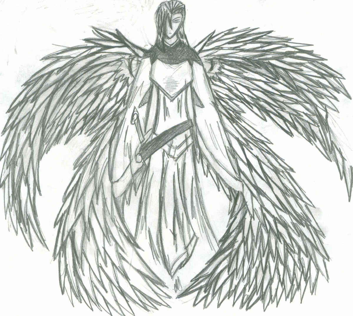 warrior angel by willwolf