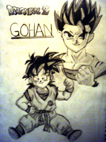 Gohan by windflame