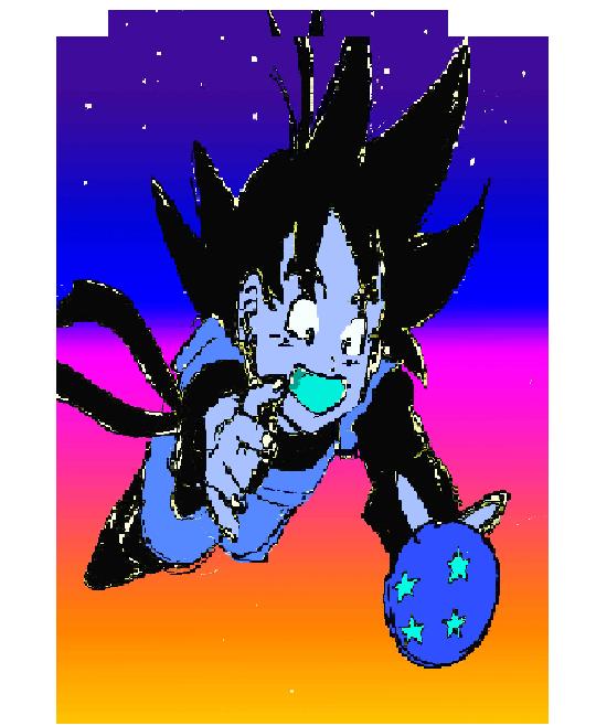 Blue goten by windflame
