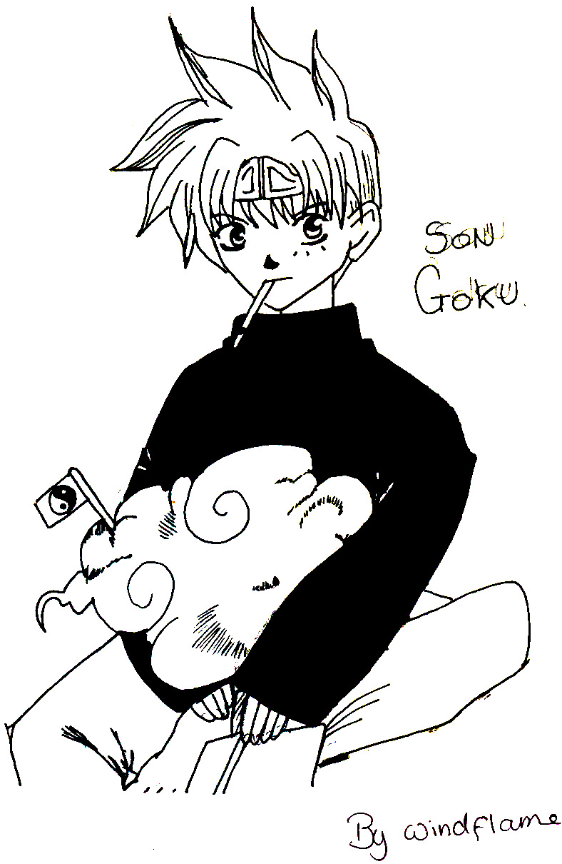 son Goku by windflame
