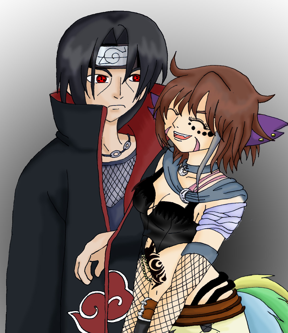 Arin And Itachi by windflame