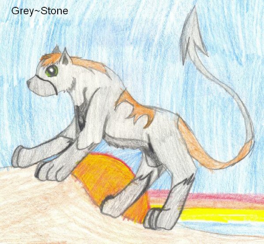 Grey~stone, an arrowtail by winged_wolf_of_the_sky