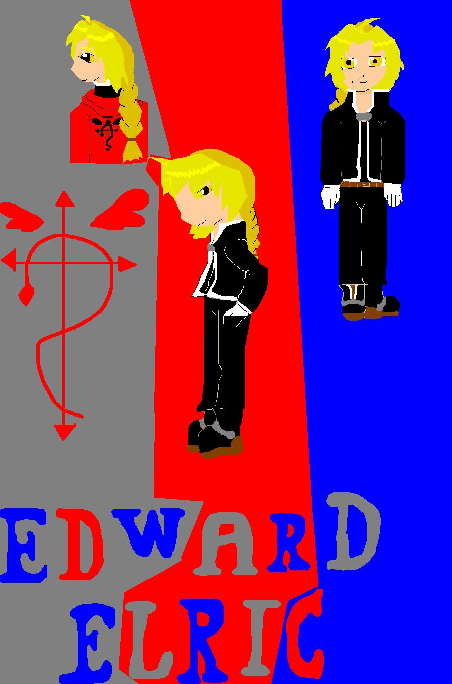 The Fullmetal Alchemist: Edward Elric by winged_wolf_of_the_sky