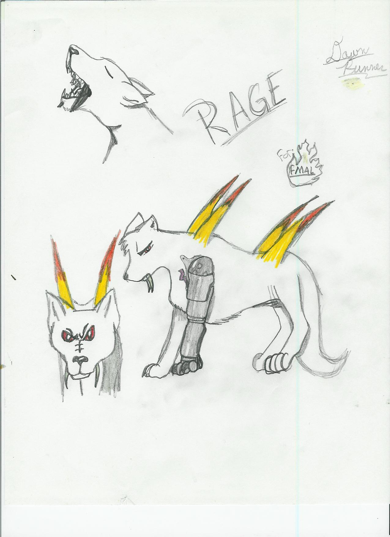 For FAML; Rage's wolf form by winged_wolf_of_the_sky