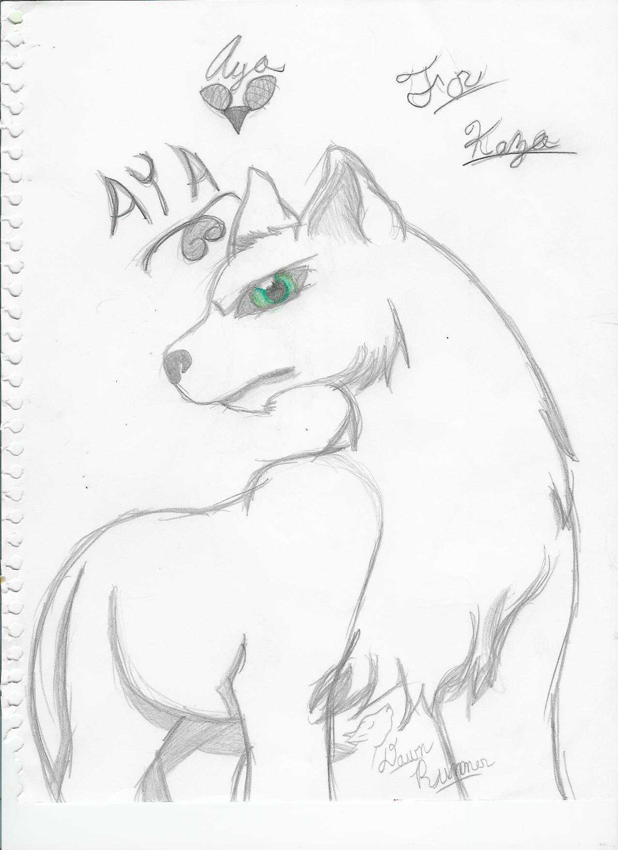 Aya; a request from a friend by winged_wolf_of_the_sky