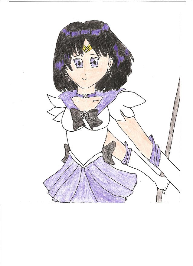 Sailor Saturn by winxgirl21