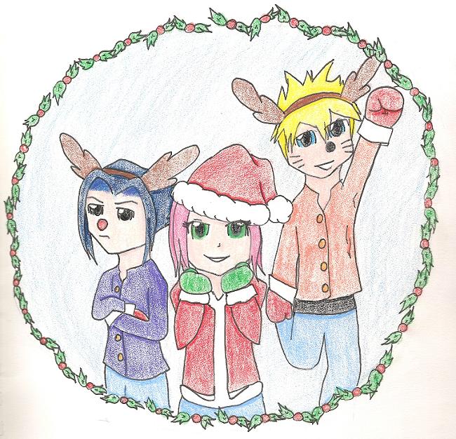 A Naruto Christmas by winxgirl21