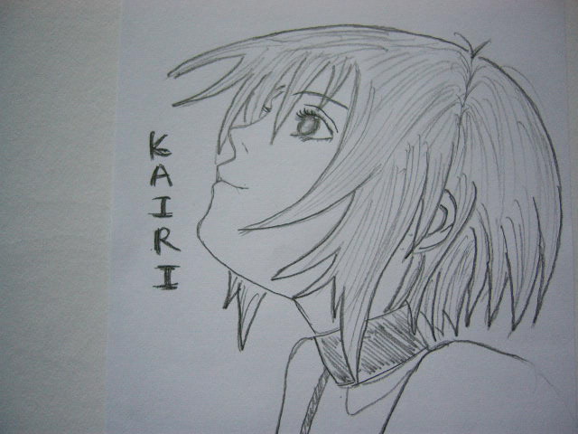 Meh, its Kairi!! (and her famous pose?) by wittlewabbit
