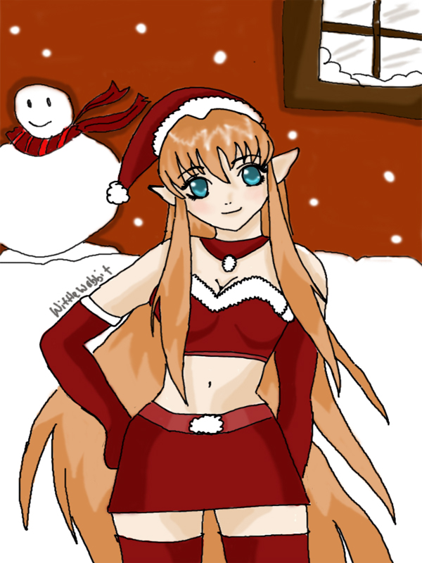 Elf Santa by wittlewabbit