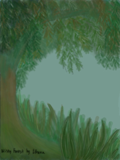 Misty Forest by wittlewabbit