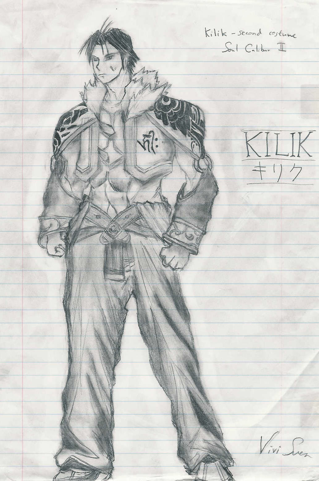 Kilik - Second Costume by wizardofpurelight