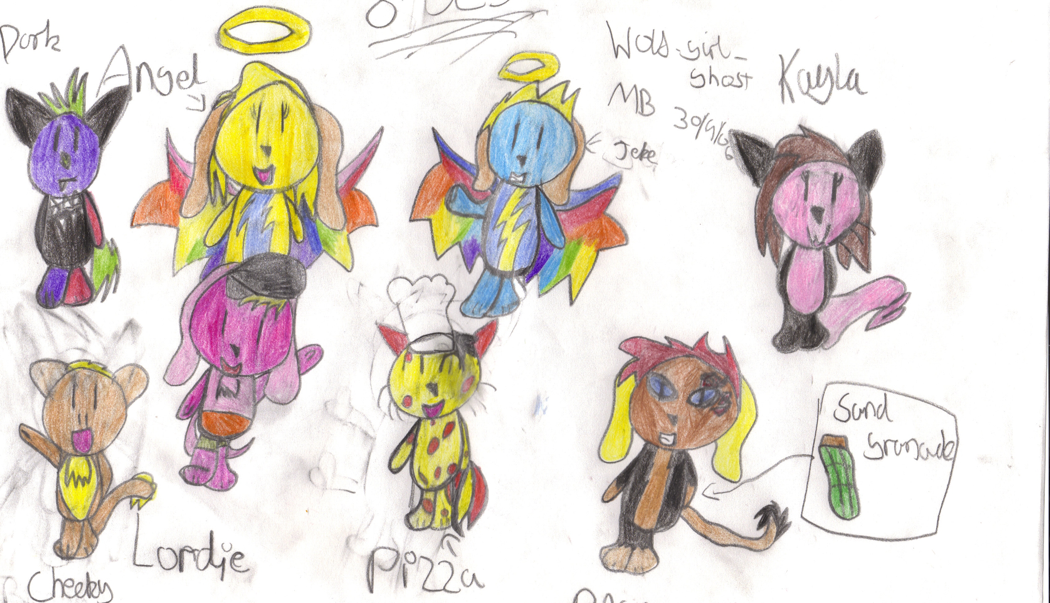 ZOMG 8 NEW HTF OCS by wolf-girl-ghost