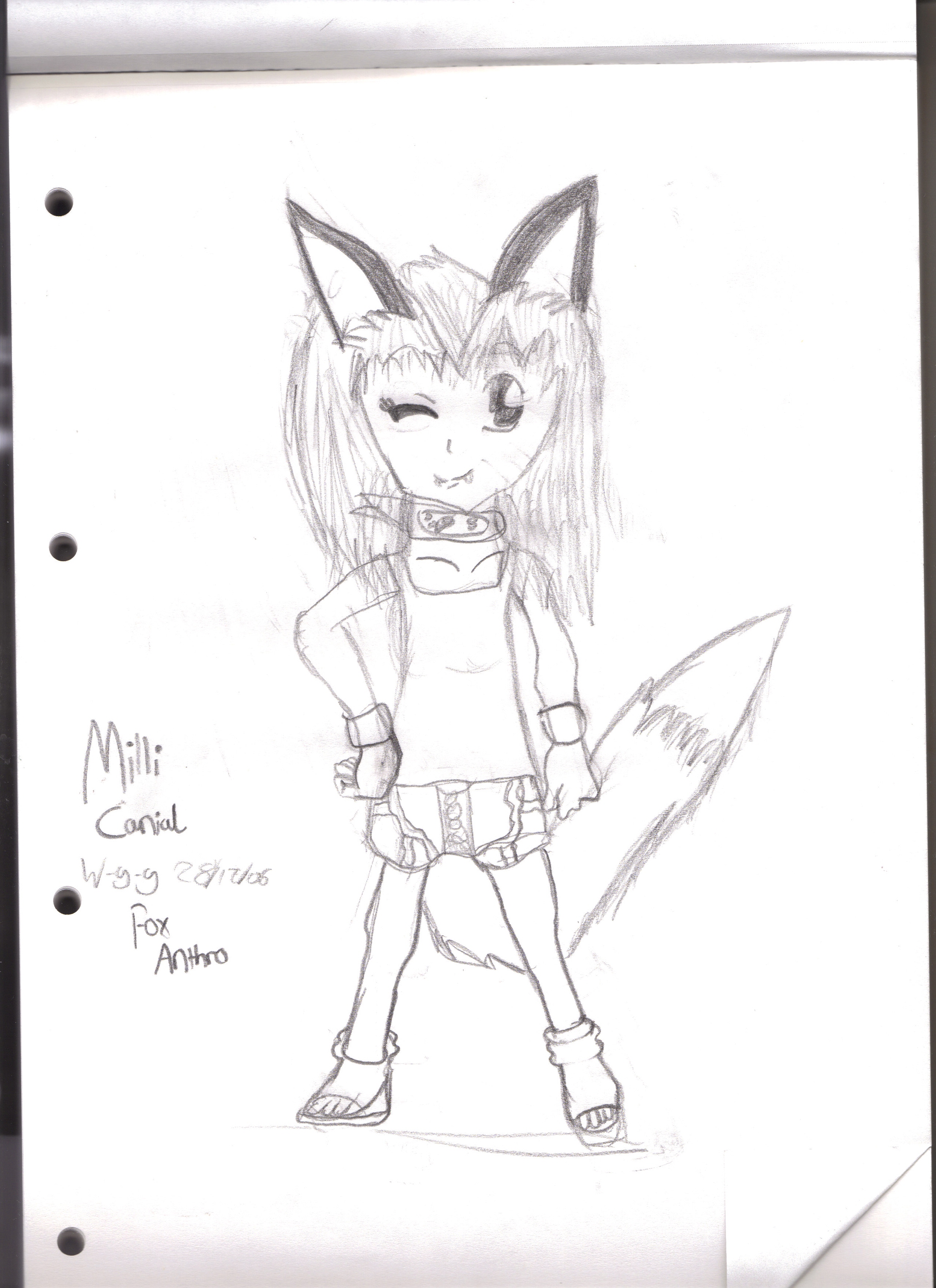 Milli Canial sketch by wolf-girl-ghost
