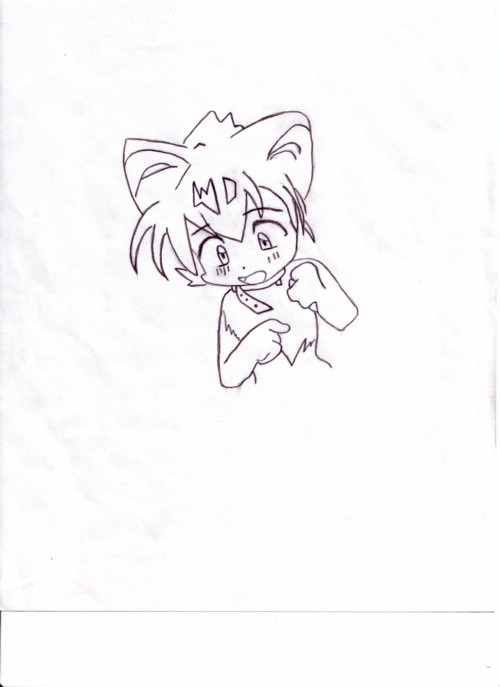 Chibi Foxgirl by wolf_boy_jake