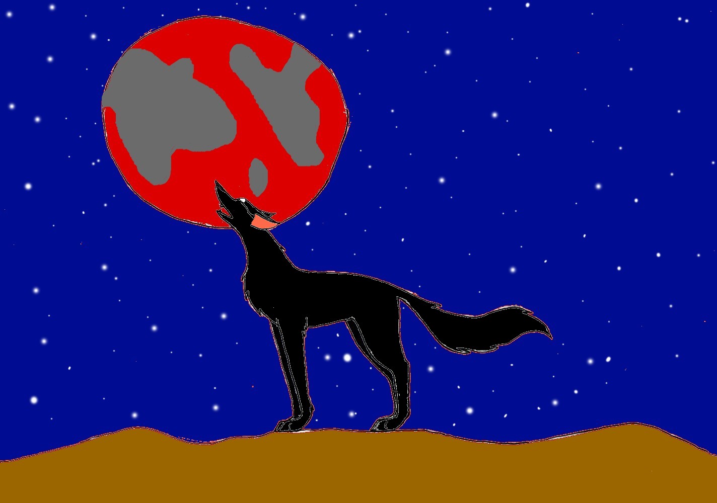 Dark Eclipse *DarkDemonFox's request* by wolf_gang