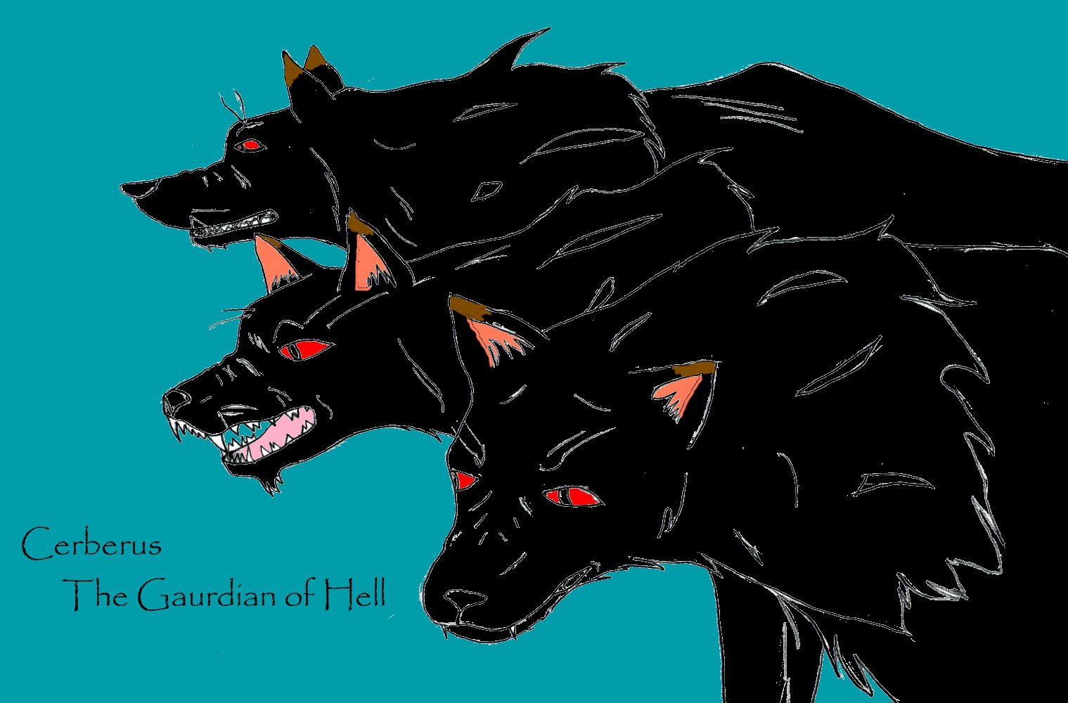 Cerberus The Gaurdian of Hell by wolf_gang