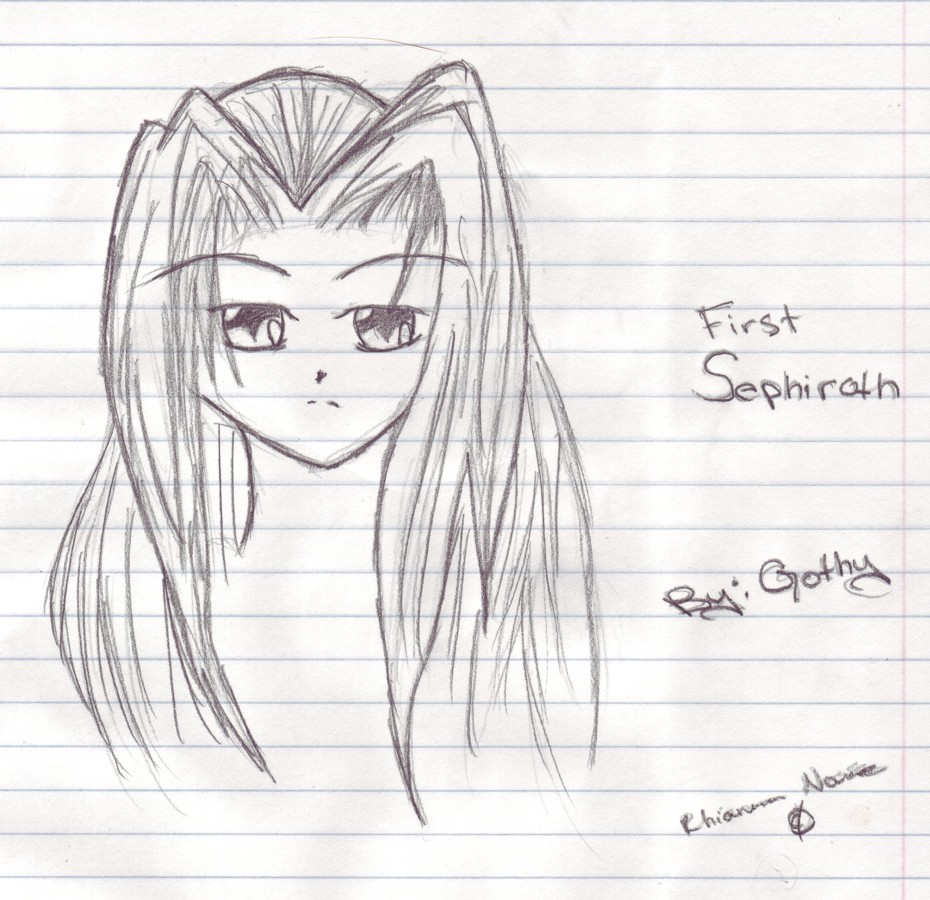 First Sephiroth by wolf_gang