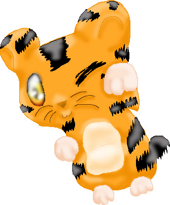 tiger hamster by wolfey763