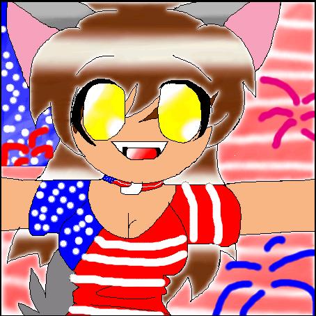 whee HAPPY 4 DAY PEOPLEZ!! by wolfgirl022