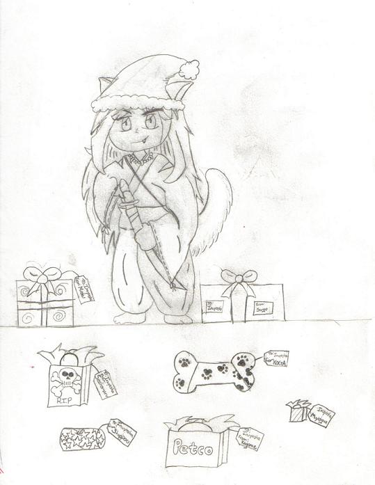 Christmastime for inuyasha!! by wolfgirl45