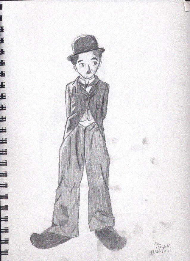 Charlie Chaplin Yet Again! by wolfkid4