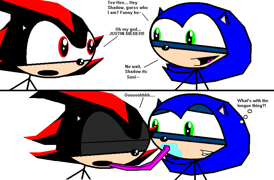 Sonic, Shadow, and Bieber Pt. 4 by woodlandkids
