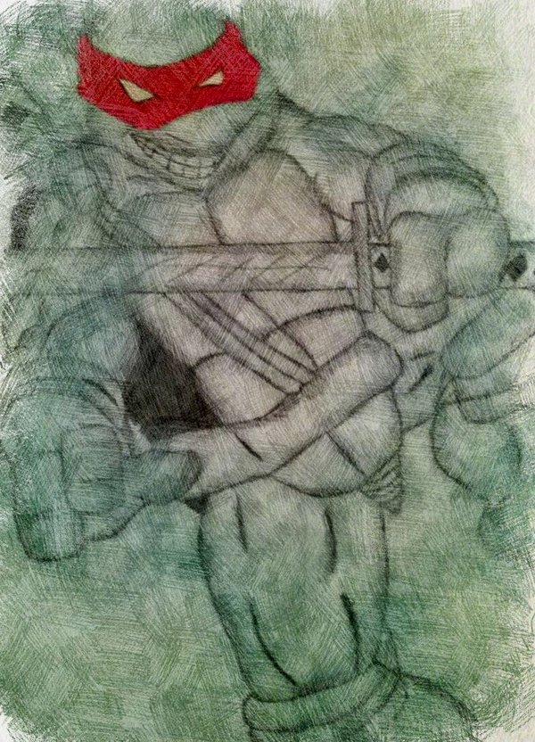 TMNT comic 1983 Leonardo Red by wrightmother