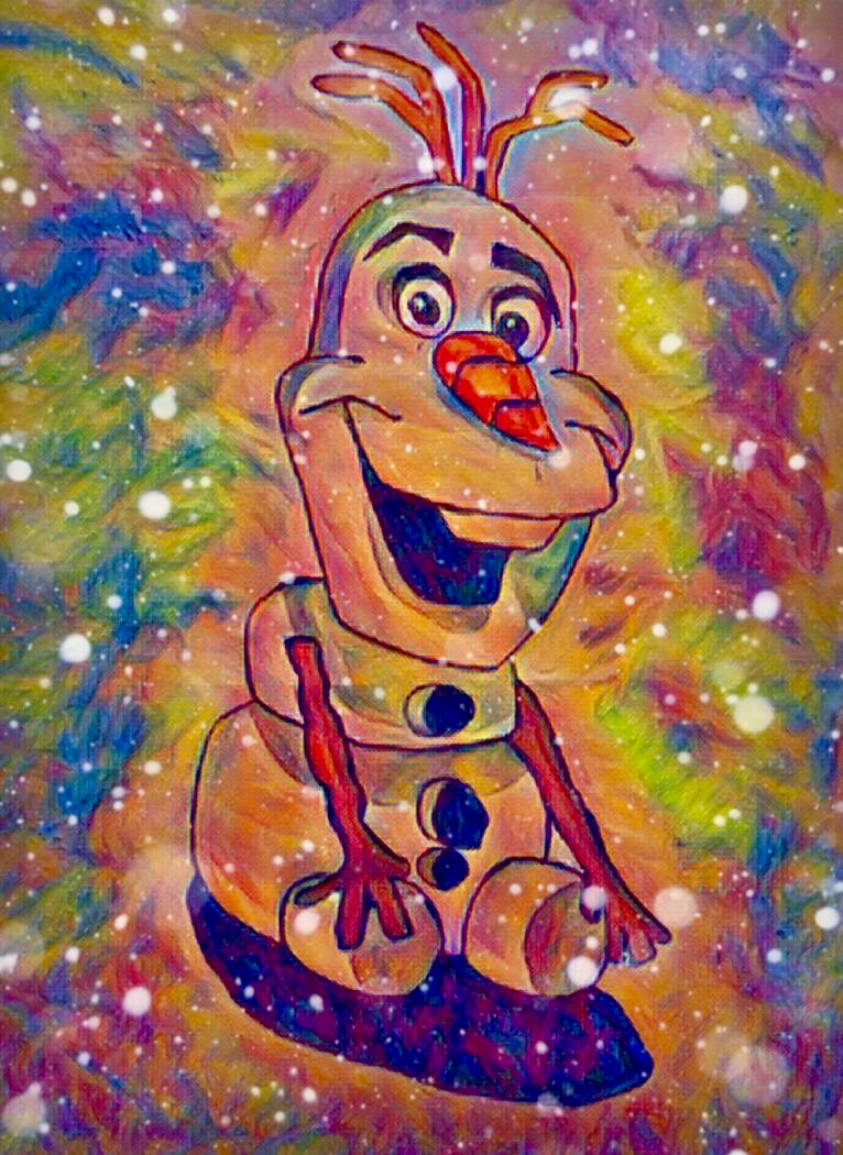 Olaf Frozen by wrightmother