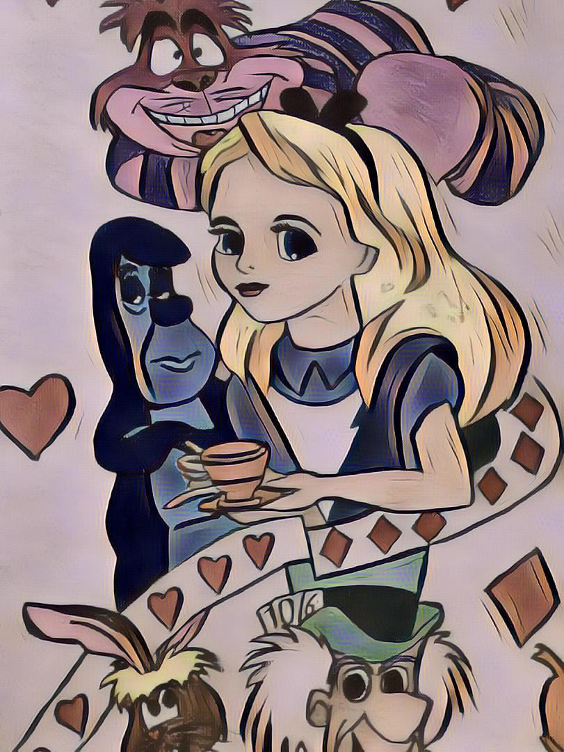 Alice in wonderland by wrightmother
