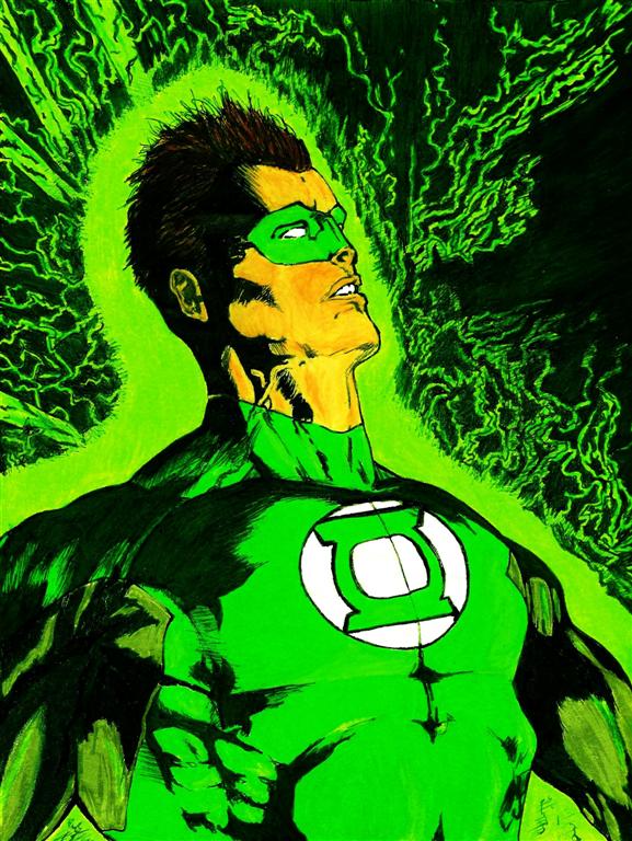 Green Lantern by wwwzechartcom