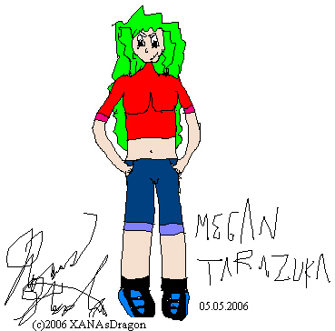 Megan Tarazuka (OC) by XANAsDragon