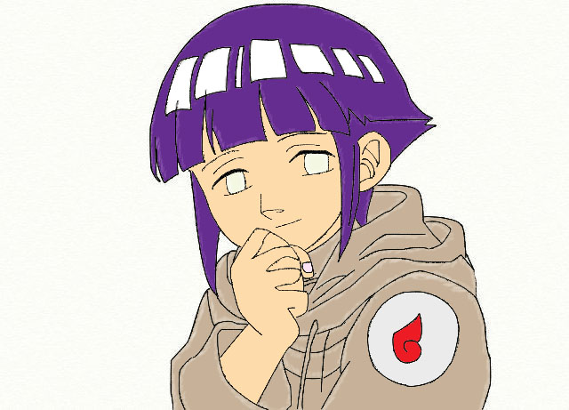 Hinata for Kasei- Colored by XCBobby06
