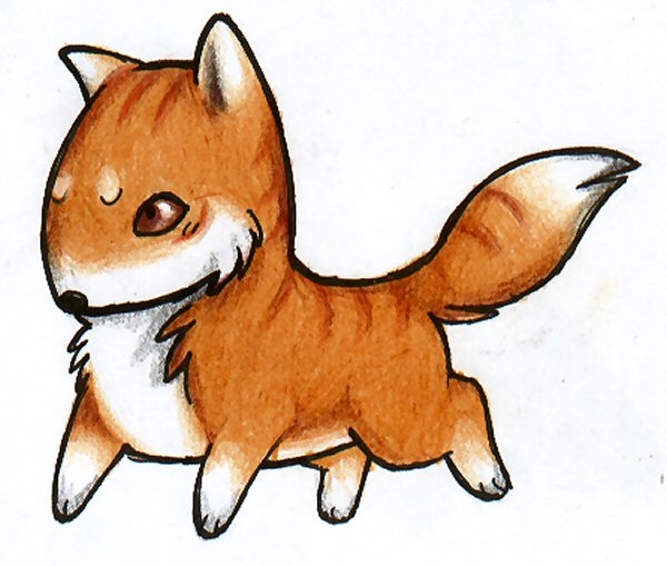 Cheshire Fox Chibi by XCheshireFoxX